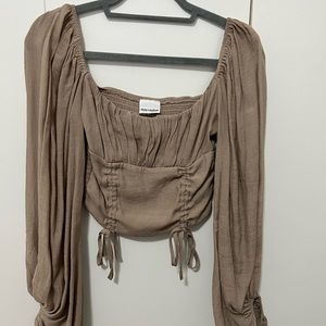 Skylar + Madison long sleeve with puffy sleeves